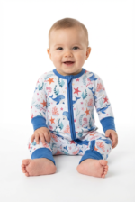 Little Whales Sleepsuit