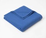 Baby Gift Set – Sleepsuit, Swaddle & Hat (Blue) - Image 7